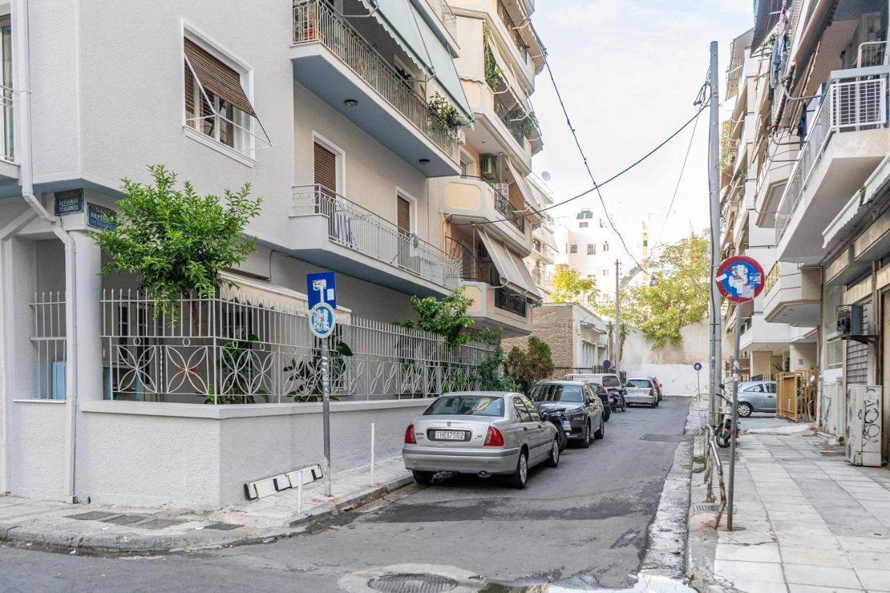 Per56 By Smart Cozy Suites - Right Next To The Metro - Parking - Available 24Hr Athen Eksteriør bilde